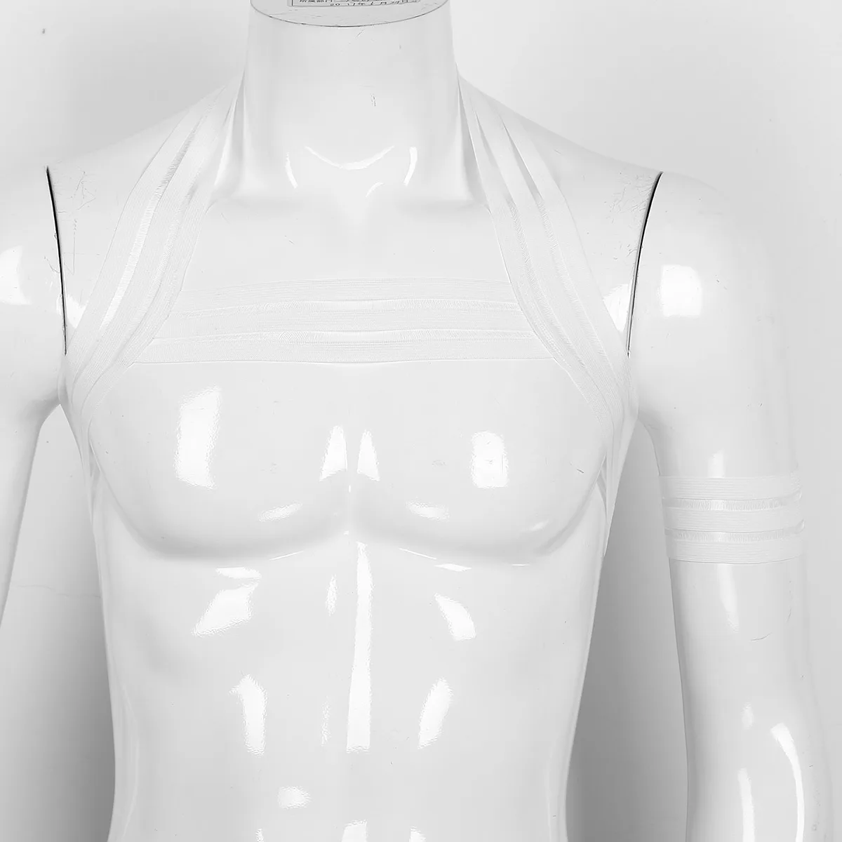 YiZYiF Harness Men Elastic Straps Shoulder Chest Muscle Belt With Armband For Cosplay Role Fancy Club Party Costume Belts -Zentai shop online Hd76961fb44e14d45a111bfecda64ed7bv.jpg