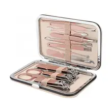 12 шт. в упаковке, Нержавеющая сталь кусачки для ногтей комплект резак для триммера, маникюра, педикюра носком комплект инструментов для маникюра инструмент