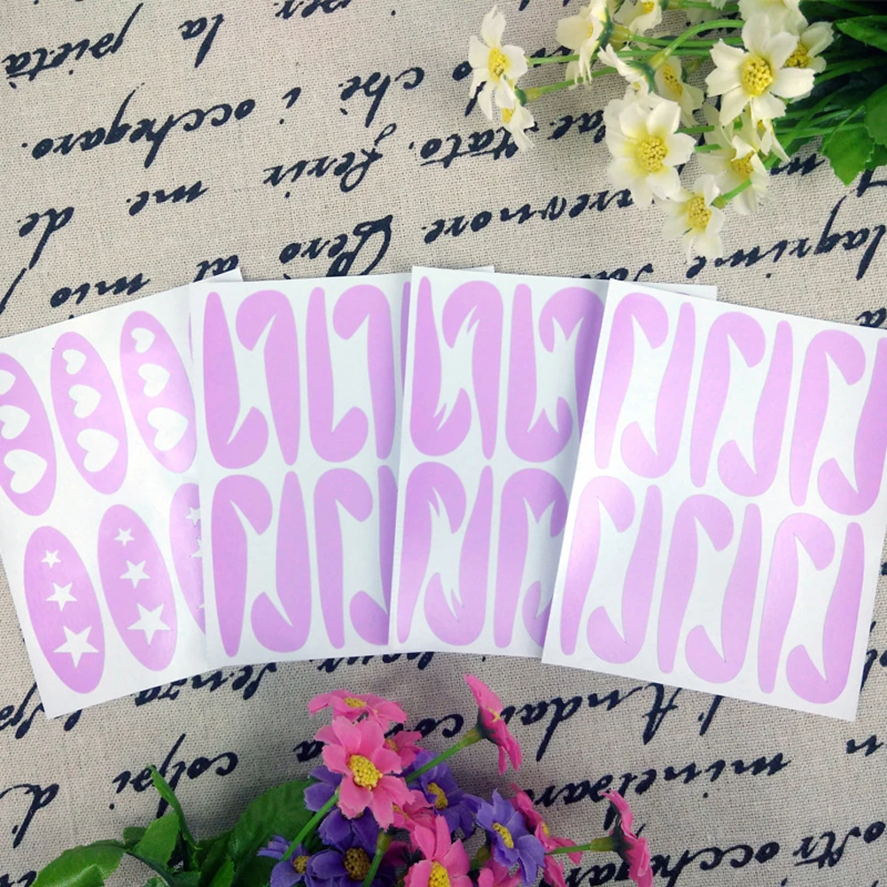 Быстрая подводка для глаз Stickies трафареты набор инструментов для макияжа 4 шт. набор трафаретов для подводки глаз брови формирующий шаблон тени для век рамки карта