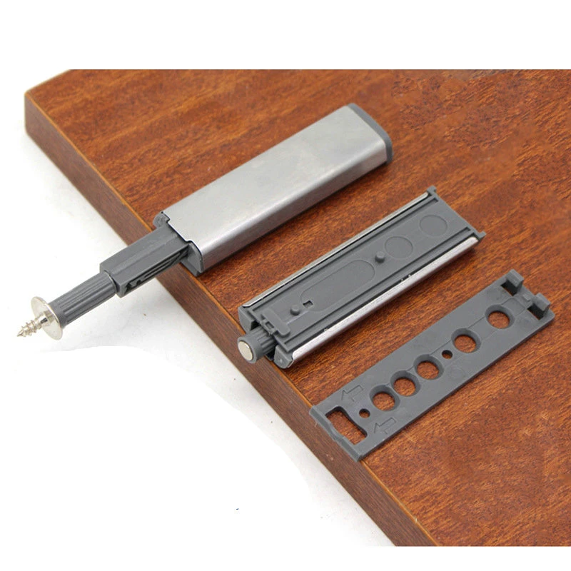 Cabinet Latch Door Cupboard Push To Open System Damper Buffer Catch With Screws