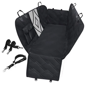 

Car Pet Trunk Mat Tarpaulin Waterproof Oxford Cloth Dog Cat Back Seat Covers Rear Auto Pad Car Protection Blanket Seat Cover