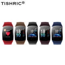 TISHRIC Q11 Смарт-часы спортивные фитнес-браслет с Bluetooth Android водонепроницаемый Whatsapp Smartwatch монитор сердечного ритма большой экран