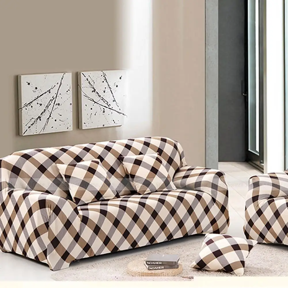 Sofa-slipcovers Tight Wrap All-inclusive European style Elastic Cubre Sofa Towel Corner Sofa Cover Couch Cover 1/2/3/4-seater