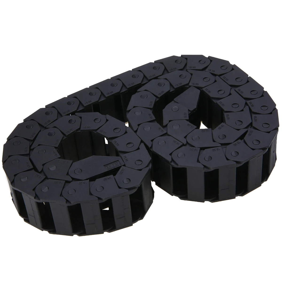 

1 Meter 15mm x 30mm Drag Chain Nylon Towline Wire Carrier with End Connector for Engraving CNC Router Machine Accessories