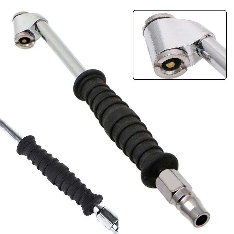 

Car Tire High Pressure Air Pump Nozzle Inflatable Dual Head Chuck Valve Tool For Bicycle Car Motorcycle Off-road Truck Ship