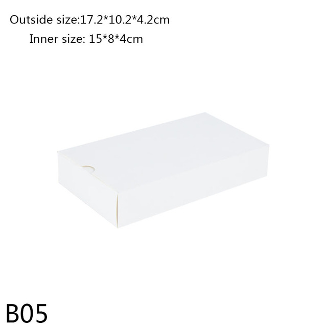 Black White Kraft Paper Box Candy Chocolate Storage Jewelry Boxes Wedding Birthday Party Gift Package Suppiles Home Decor
