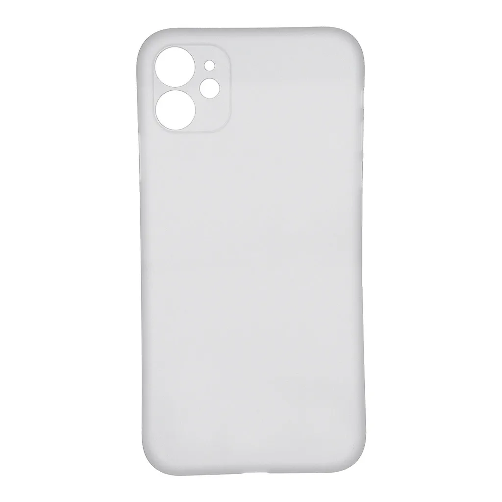 Прозрачный Ультратонкий чехол для iPhone 11 Pro Max Slim 0,3 мм Матовый Жесткий чехол-накладка мягкий чехол
