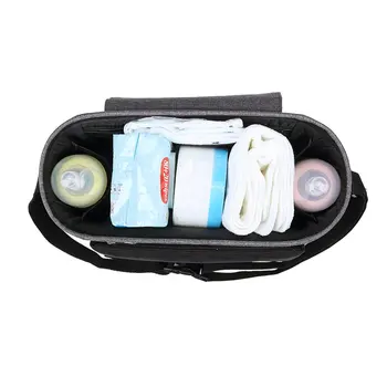 

10046 Large Capacity Stroller Carrying Bag Organizer Baby Diaper Bag Waterproof Hand Bag Multifunction Outdoor Travel Bag