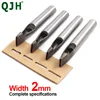 2mm*3/4/5/6/7/8/9/10/11/12mm DIY Drilling Bit Leather Craft Puncher Flat Hole Punch Maker Cutter Chisel Tool Set ► Photo 1/6