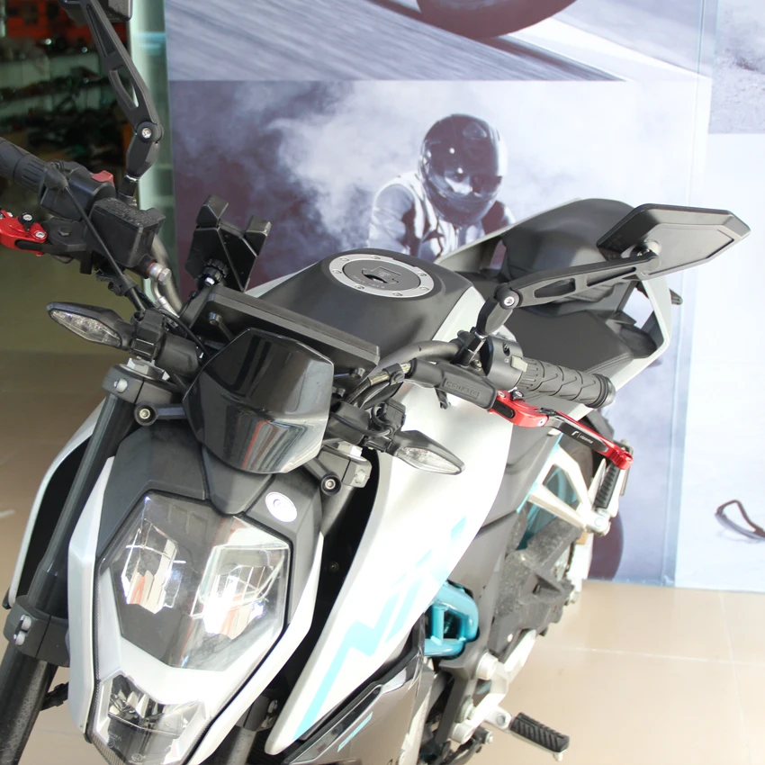 Мотоциклетное зеркало заднего вида для Honda CB250 Ночной Ястреб CB250 полиции NX125 NX250 AX-1 NX500 NX650 CBF125 CBF150 CBF250 CBX400F