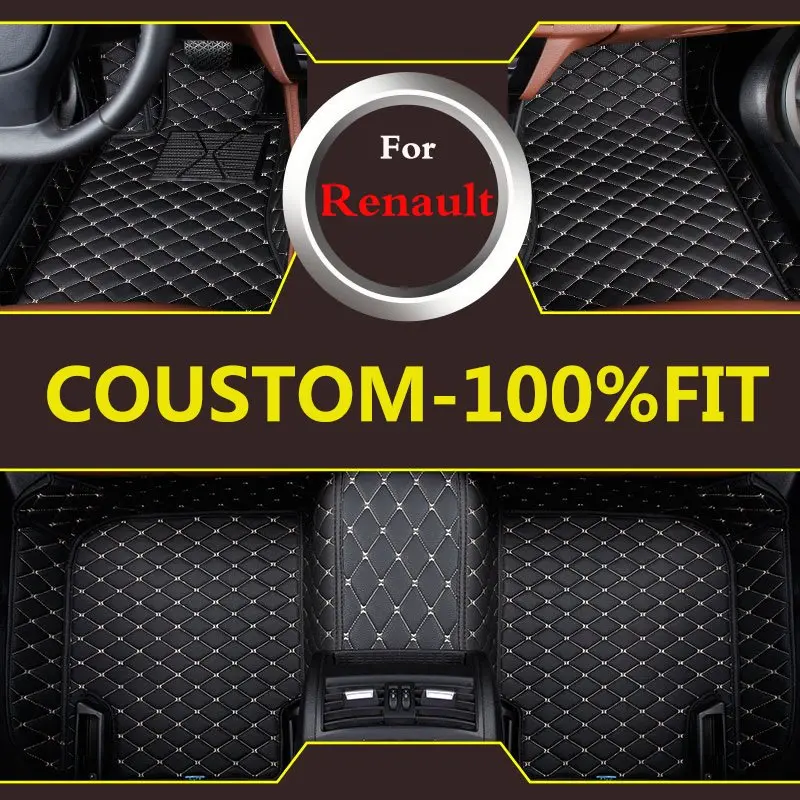 

Car Carpet Car Floor Mats For Renault Scenic Fluence Latitud Koleos Laguna Megane Cc Talisman Car Style Specially Customizd Fit