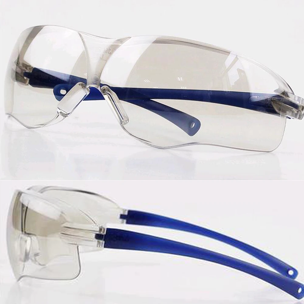 Safety Goggles 1pcs Factory Lab Work Safety Eye Protective Glasses Anti-impact Wind Dust Proof Goggles High Quality