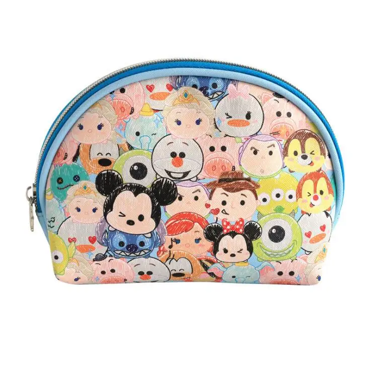 Натуральная disney tsum искусственная кожа классическая золотая Микки Маус многофункциональная женская сумка косметичка кошелек детская игрушка - Цвет: LW-MPB-16