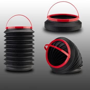 

Universal Auto Car Foldable Storage Bucket Trash Bin for Mitsubishi Asx Outlander Lancer EX Pajero Evolution Eclipse Grandis