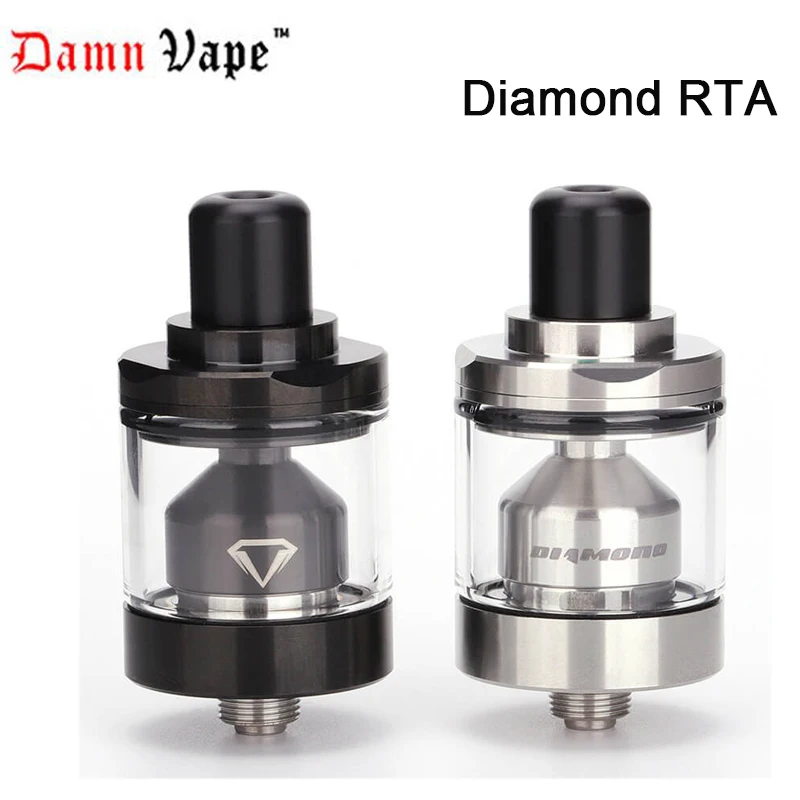 Оригинальный атомайзер damnvape Diamond MTL RTA 3 5 мл/2 мл без диффузионного потока воздуха