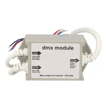 

LEDLUX DD5324 DMX module Converter PWM 24V 2 AX3 3 channels RGB