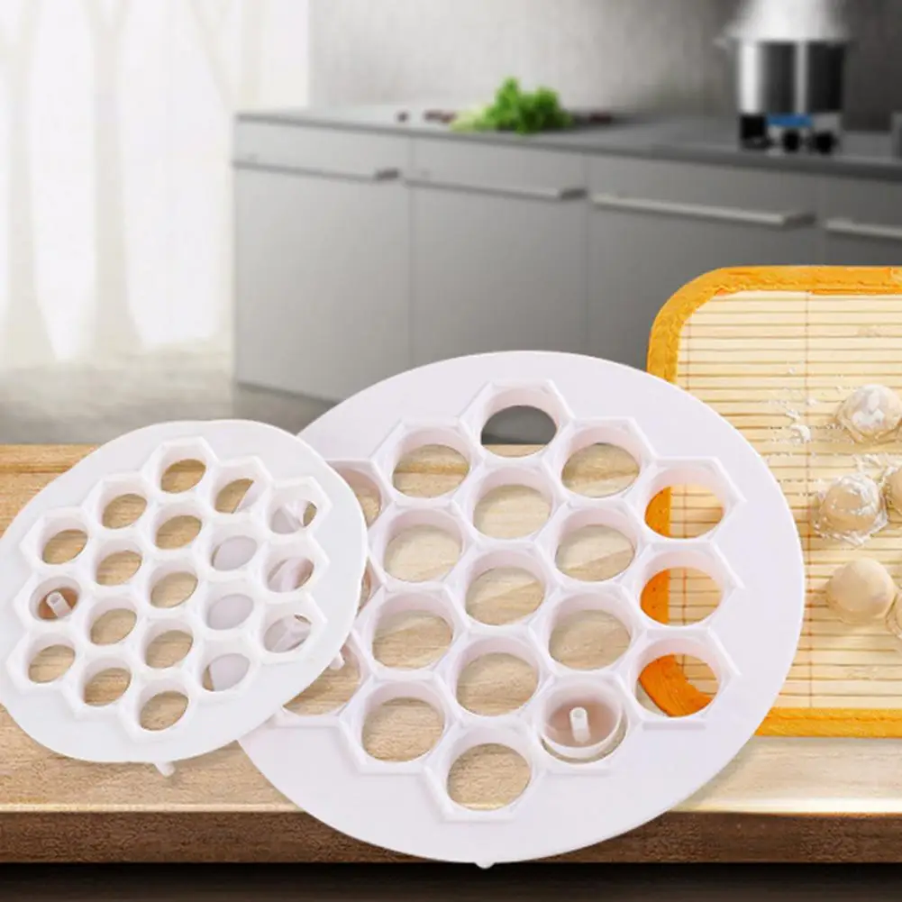Practical Dumpling Mold Wear-Resistant ABS Dumpling Maker Dough Press Cutter