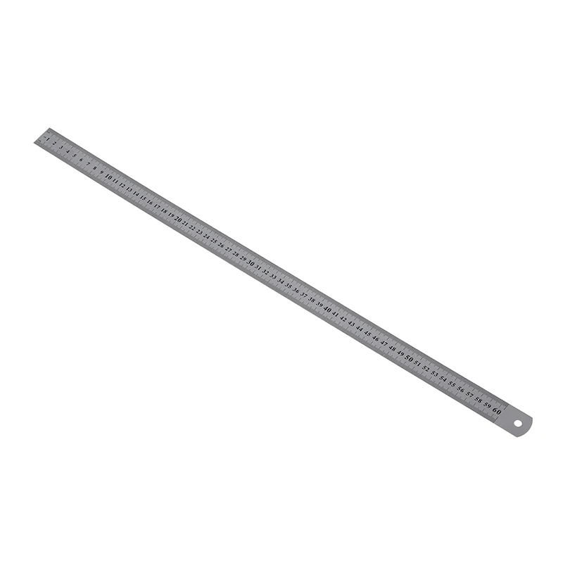 Stainless Steel 60cm 23.6 Inch Measuring Long Straight Ruler | Канцтовары для офиса и дома