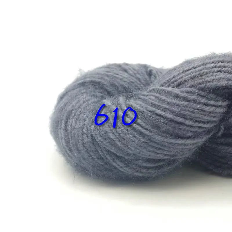 610 2 balls* 150g squirrel woolen Fil-Lumiere thick yarn cap hat mohair wool coat thread knitting needle yarn scarf line soft ZL49 - Цвет: 610