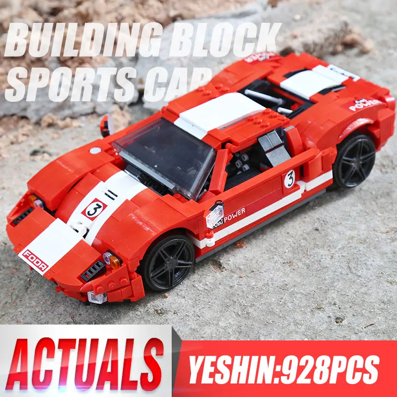 Ешина 10001 Tehnic автомобиля игрушки совместимая MOC 20825 красный Phanton Броды для
