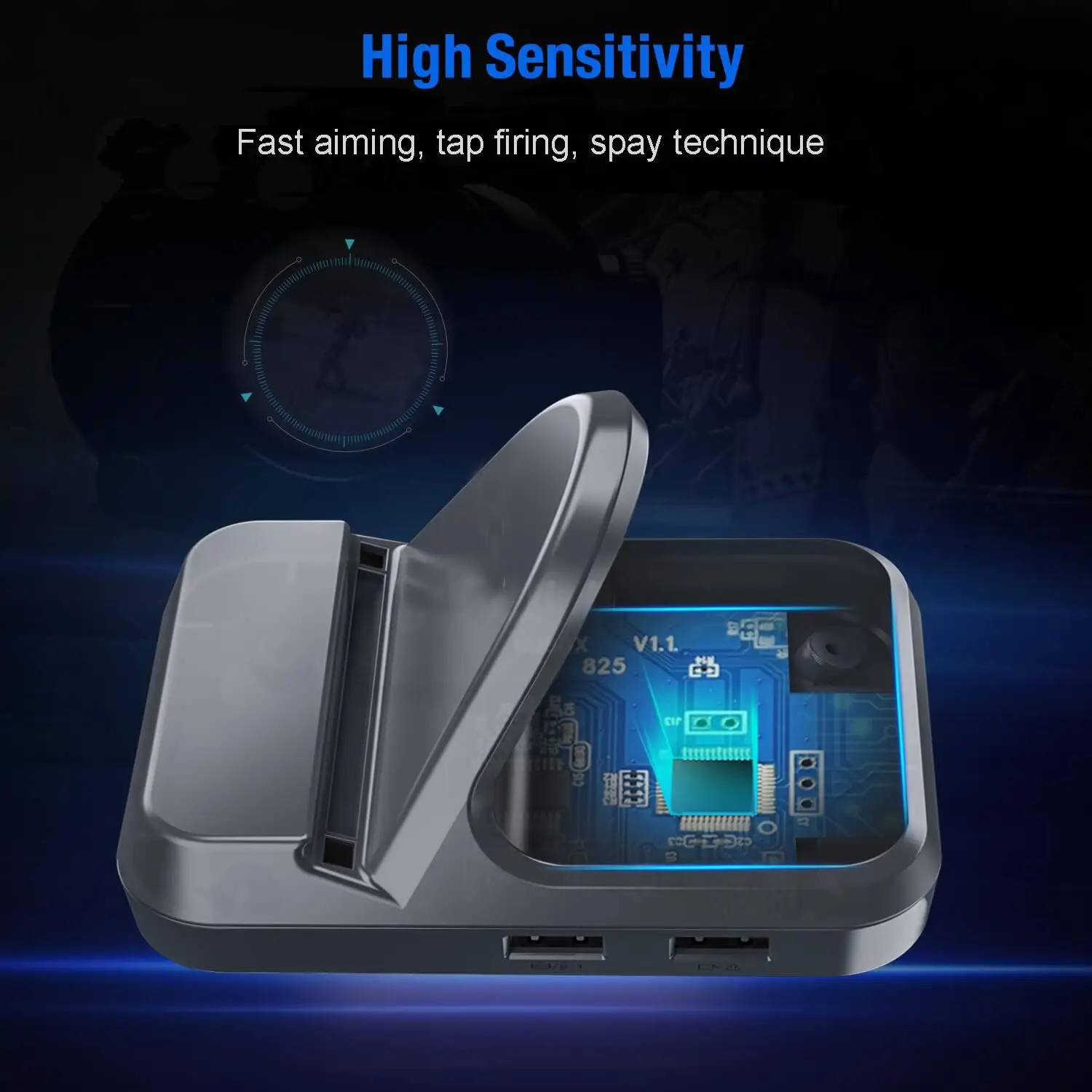  NEX pro Keyboard and Mouse Converter PUBG BattleDock COD Gamepad Stand Docking for PUBG Fortnite FP