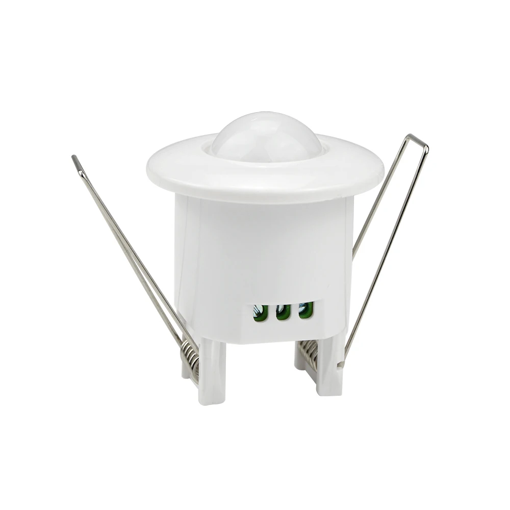 

AC Ceiling Light Bulb Lamp Switch PIR Motion Sensor Infrared Body Detector Automatic ON/OFF Day/Night Modes 360 Degree 110-240V