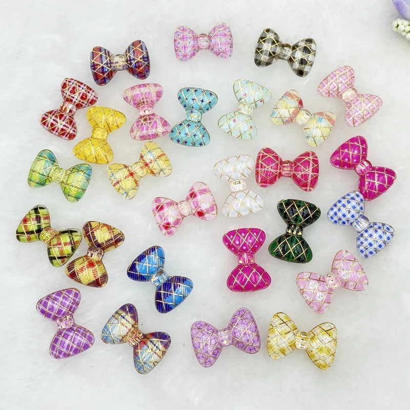 30Pcs Kawaii Cute Colorful bows Flat back Resin Cabochons Scrapbooking DIY Jewelry Craft Decoration Accessories C97 30Pcs Kawaii Cute Colorful bows Flat back Resin Cabochons Scrapbooking DIY Jewelry Craft Decoration Accessories C97