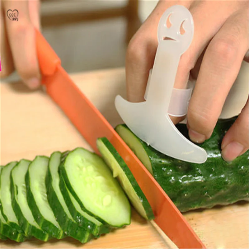 

Kitchen Gadget Cooking and Vegetable Cutting Safety Hand Guard Anti-cutting Adjustable Finger Guard Artifact Kitchen Accessories