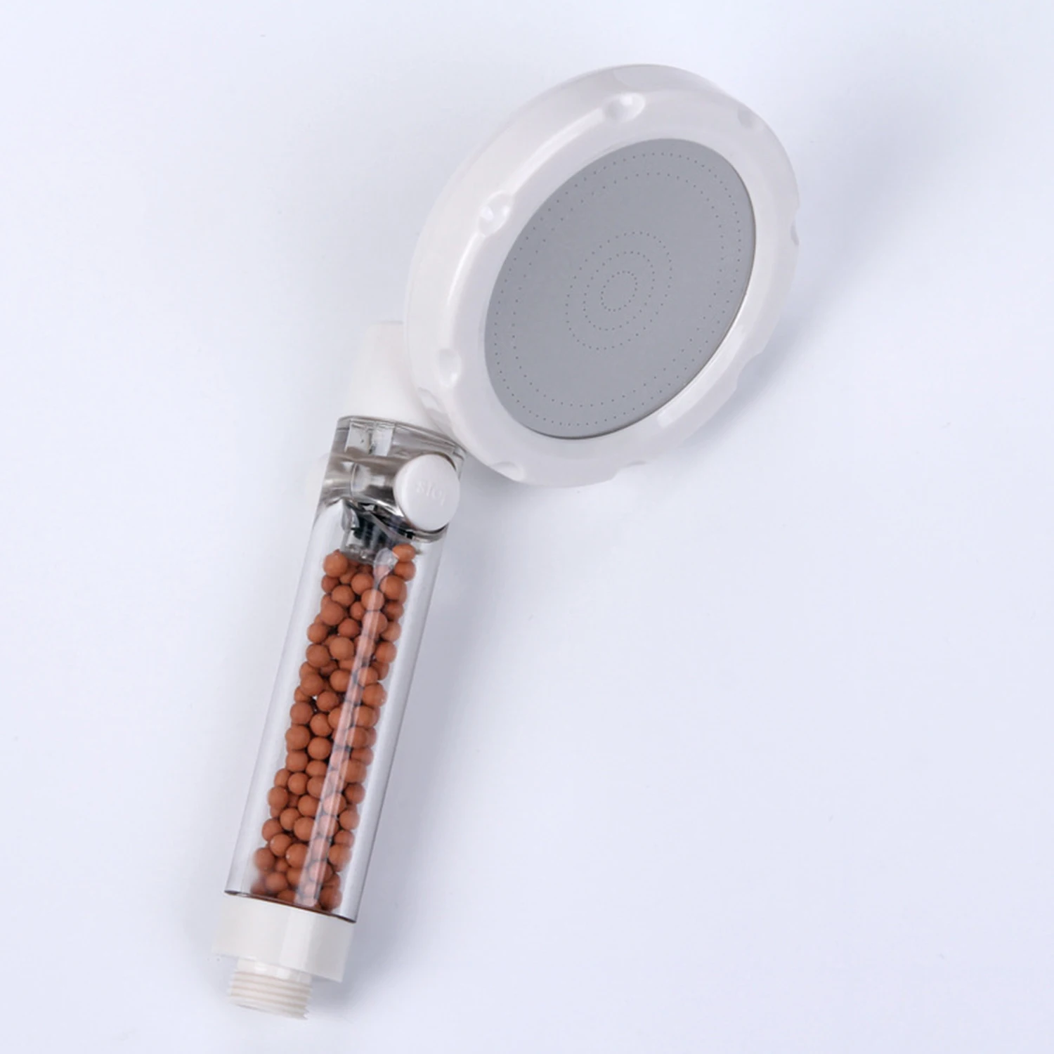 Handheld Showerhead 360 Degree Rotatable Shower Head G1/2 Adjustable Bathroom Shower Head Spray Showerhead Replacement 4 Types