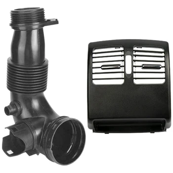 

Air Intake Tube Pipe 13717605638 with Car Rear Center Console A/C Air Vent Outlet Grille Cover