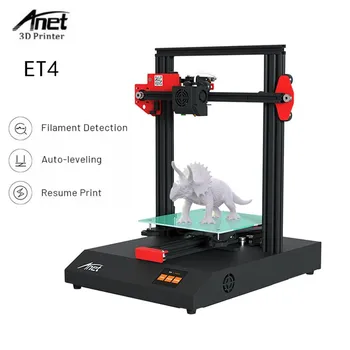 

2020 NEW Anet ET4 FDM 3D Printer with 2.8 Inch Color Touchscreen Resume Power Failure Printing/Filament Detection/Auto Leveling