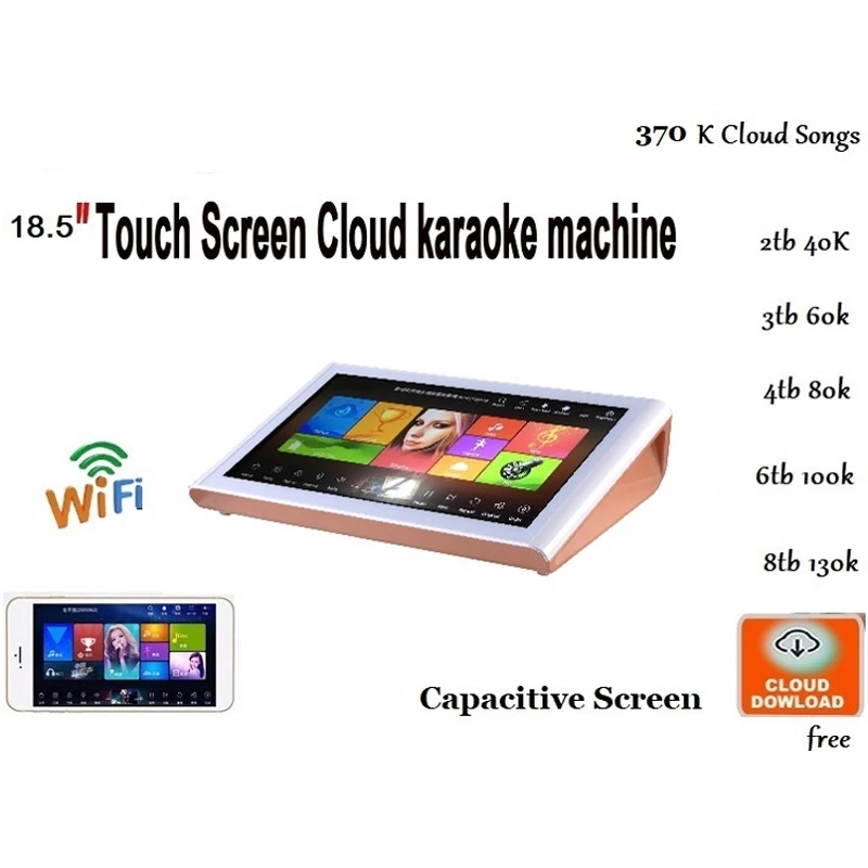 PRO KTV KV1850 18.5 Touch Screen Karaoke Song Machine System ( KOD )