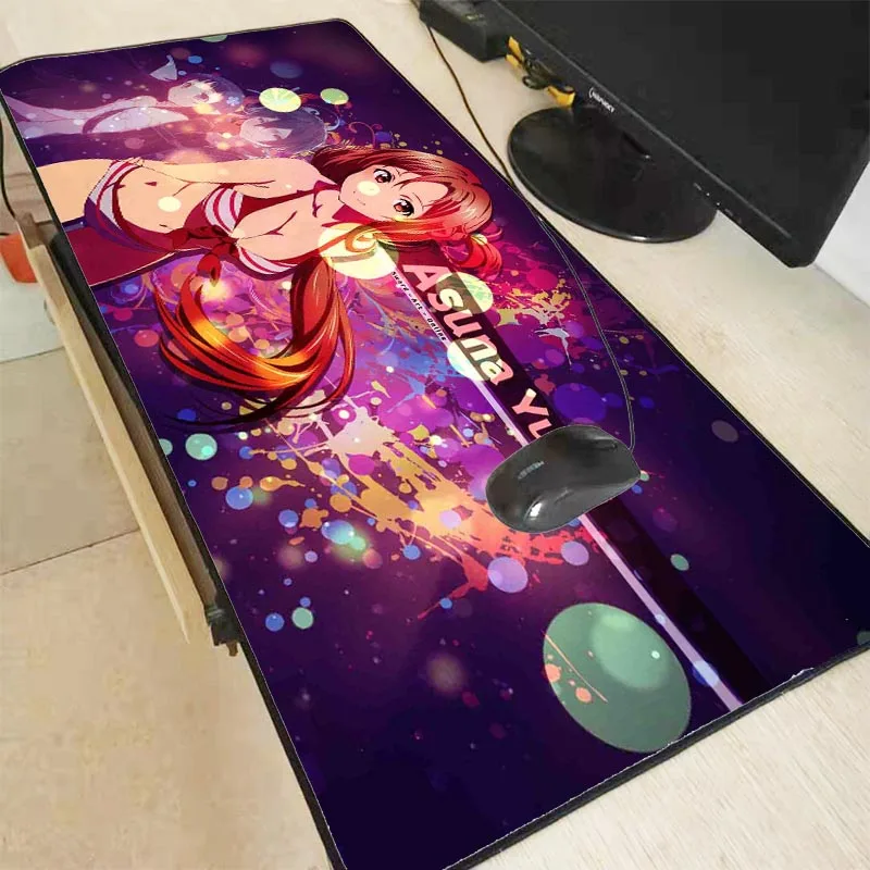 Коврик для мыши XGZ Sword Art Online с аниме большой игровой коврик скоростных игр
