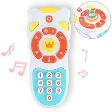 Детские игрушки ТВ пульт дистанционного управления музыкальный мобильный телефон Ранние развивающие игрушки электрические цифры дистанционная обучающая машина, игрушка подарок для ребенка#30