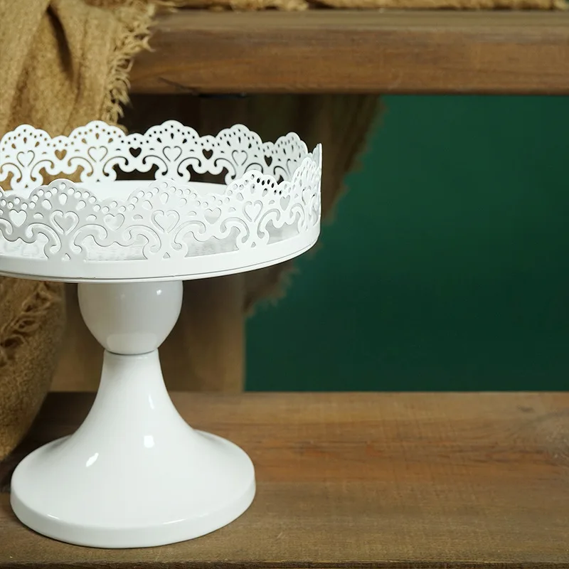 Sweetgo мини подставка для макарун 15X15,5 см Белый металл подсвечник Cakepops украшение стола конфеты бар Вечерние