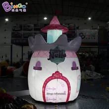 Бинго®3,2 м Высокое Надувное освещение замок надувной Nella принцесса рыцарь мультфильм игрушки для детей