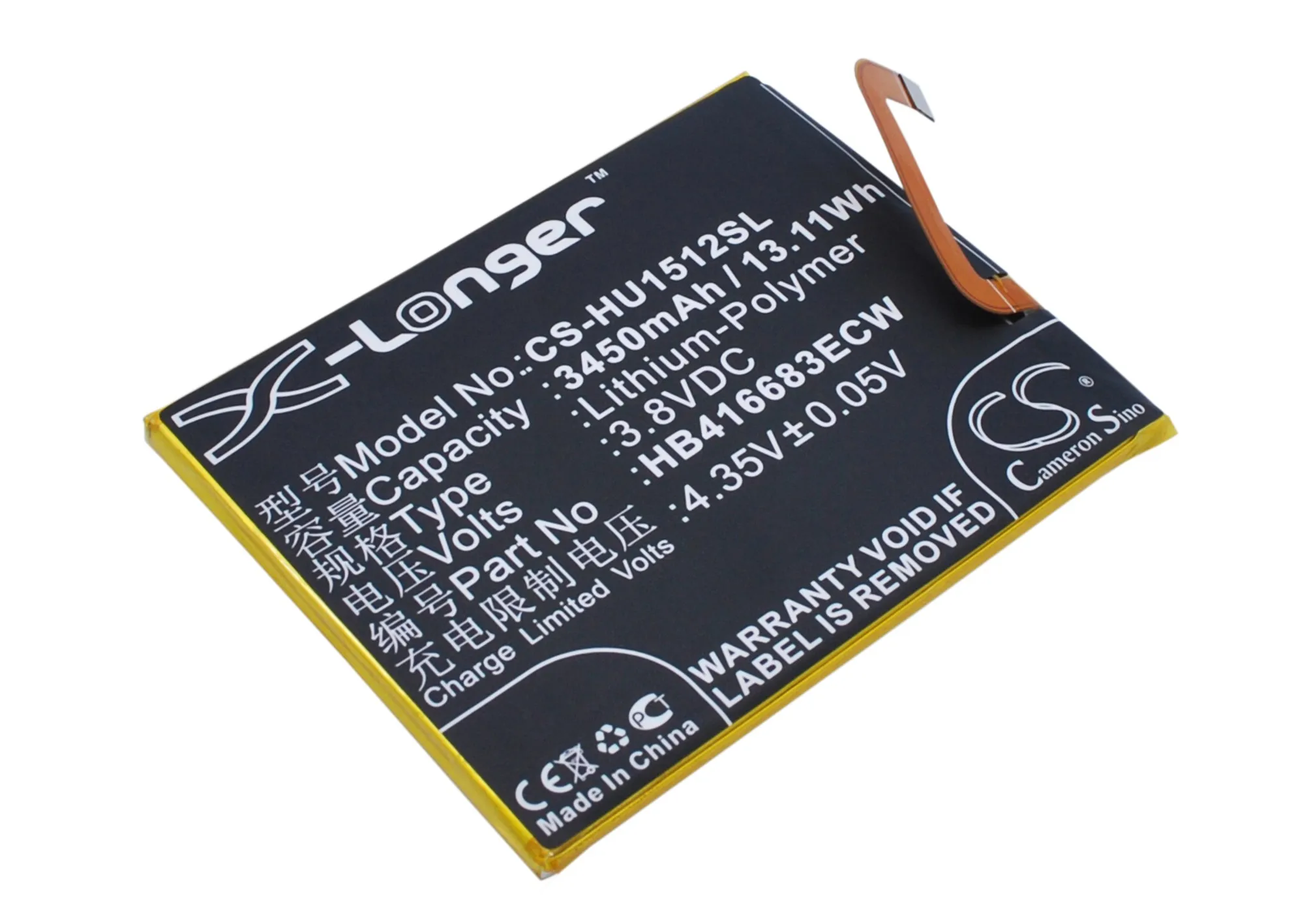 

Cameron Sino HB416683ECW battery for Nexus 6P, Nexus 6P A1, Nexus 6P A2