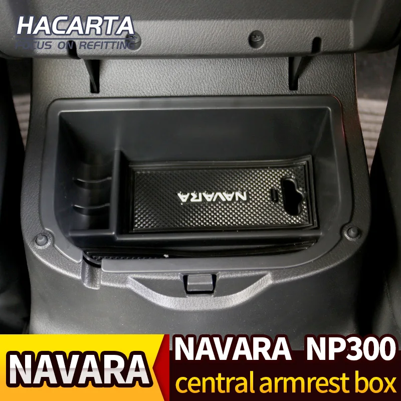 FIT For Nissan Terra Navara D23 NP300 2015-2020 Car Styling Center Console Armrest Storage Box Covers Accessories | Автомобили и