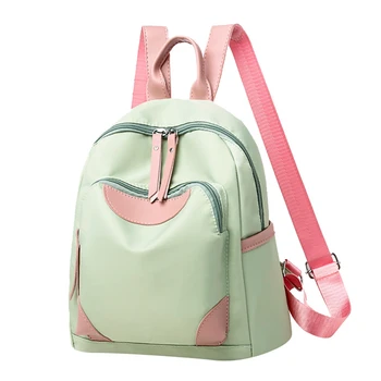 

Aelicy Fashion Women Girl Students Canvas Softback Two Shoulder Bag Zipper School Bag Travel Satchels Totes Backpack 1225