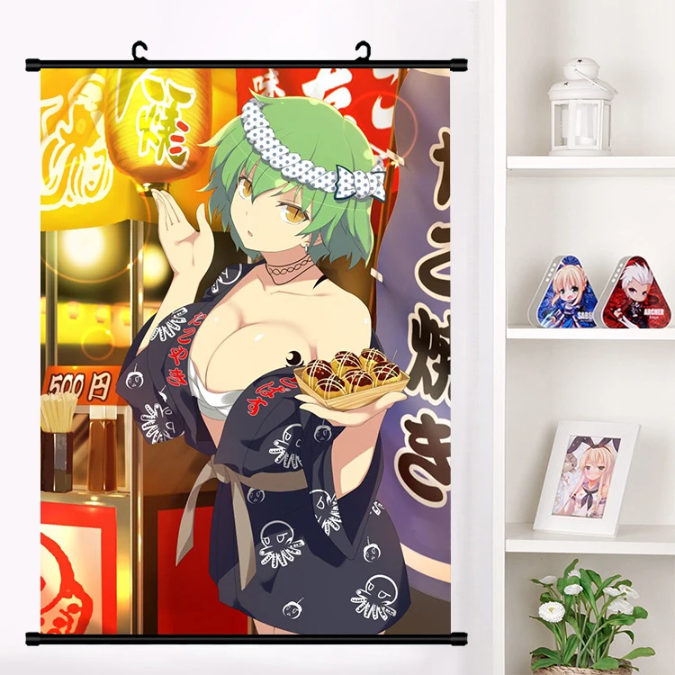 Аниме Senran Kagura Hikage прокрутки плакат на стене панно отаку коллекция домашнего