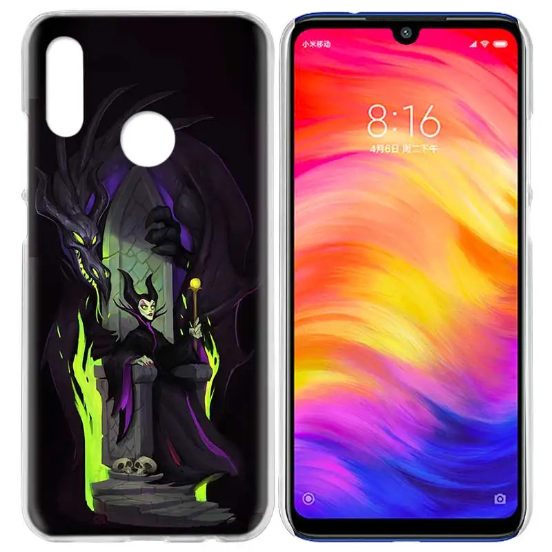 Чехол для Xiaomi Redmi Note 7 7A фотоаппаратов моментальной печати 7S 6 6A 5 Y3 K20 mi 8 до 9 лет CC9 CC9E A1 A2 A3 играть F1 Lite рro плюс чехлы на телефон «малифисента»