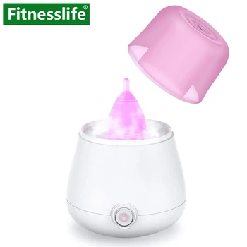

Menstrual Cup Sterelizer Steamer Machine Sanitizer Steriliser Cleaner Auto Shutoff Purple For Women Hygiene Feminine Lady Period
