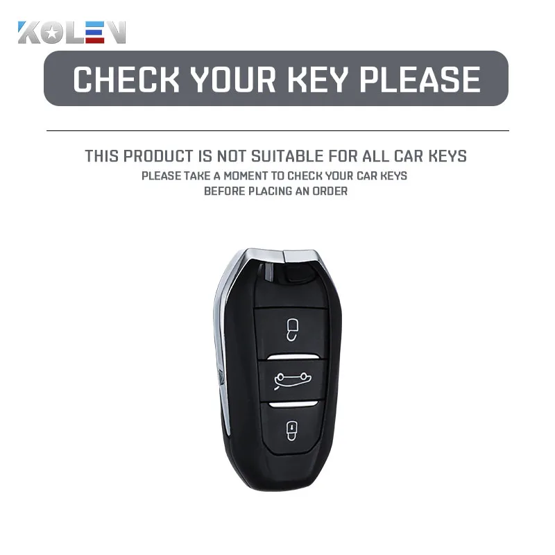Car Remote Key Case Cover Shell For Peugeot 2008 3008 4008 5008 308 408 508 Citroen C1 C2 C4 C6 C3-XR Picasso Grand DS3 DS5