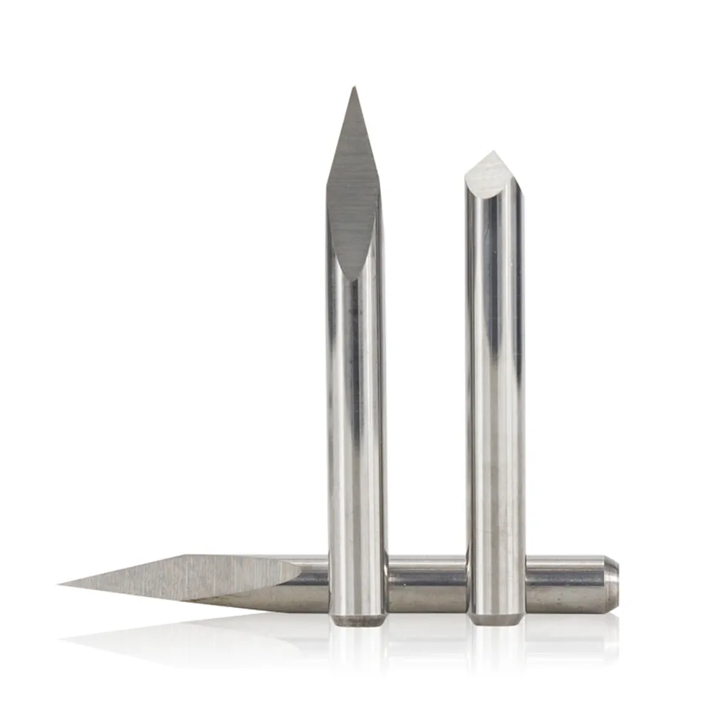 10 Pcs 20/30/40/45/60/90 Degree Tip 0.1-0.3mm 3 Edge Pyramid Engraving Bits 3.175mm Cnc Shank 3d Milling Cutter | Инструменты