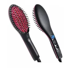 Выпрямитель волос волшебный гребень для волос Расческа электрическая расческа для прямых волос анти-скальдинг и удобная сенсорная натирающая головка
