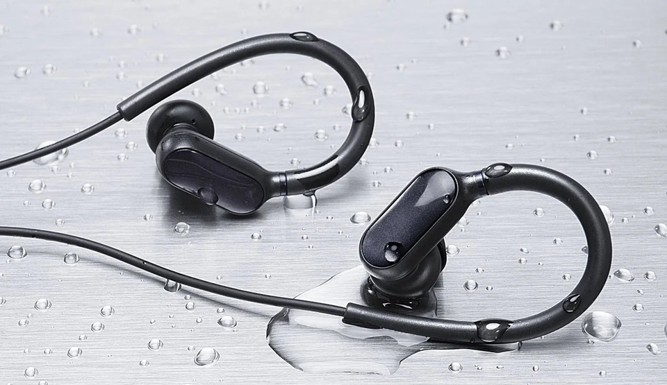 Оригинальные Xiaomi mi Bluetooth наушники mi ni версия беспроводная гарнитура для занятий спортом Bluetooth 4,1 IPX4 Водонепроницаемая гарнитура