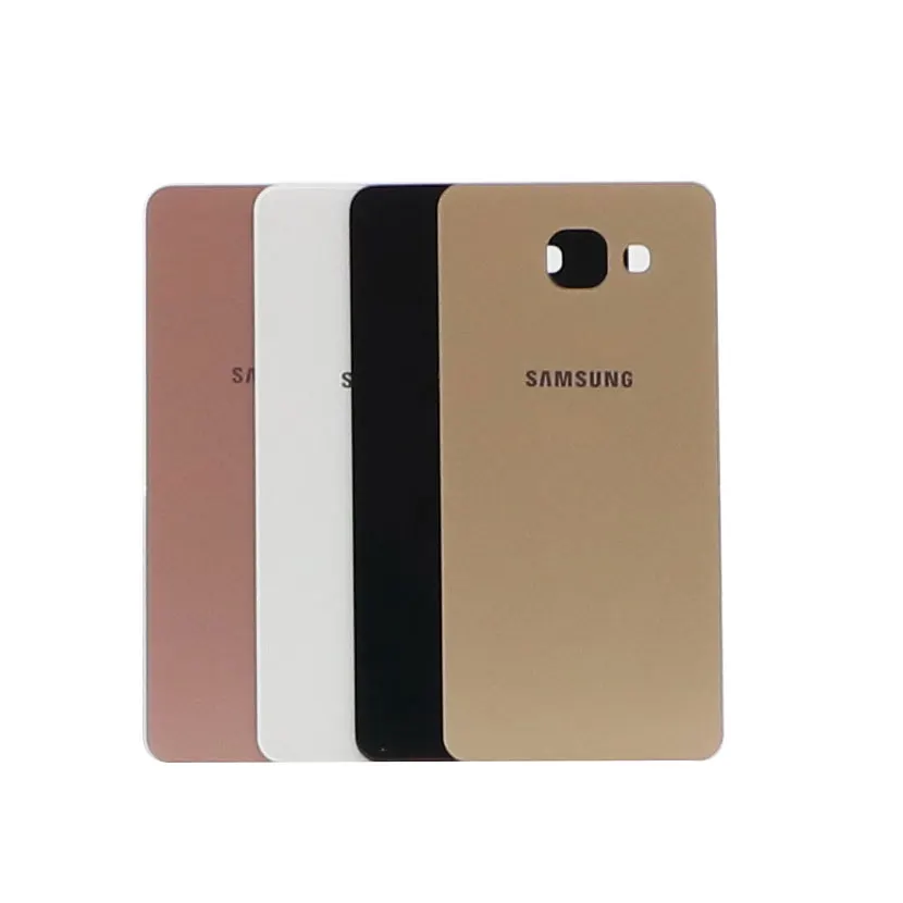 Задняя крышка батарейного отсека для Samsung Galaxy A5 2016 A510F A510M A510FD A5100 A510Y стеклянный