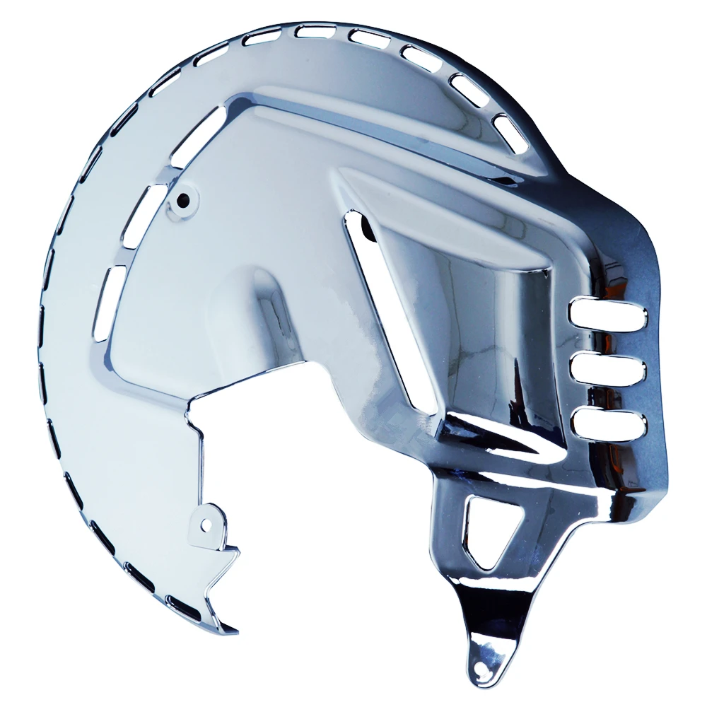 Motorcycles LED Chrome Disc Rotor W/LED Ring of Fire Brake Covers Light For Honda Goldwing GL1800 2001-2014 F6B 2013-2015