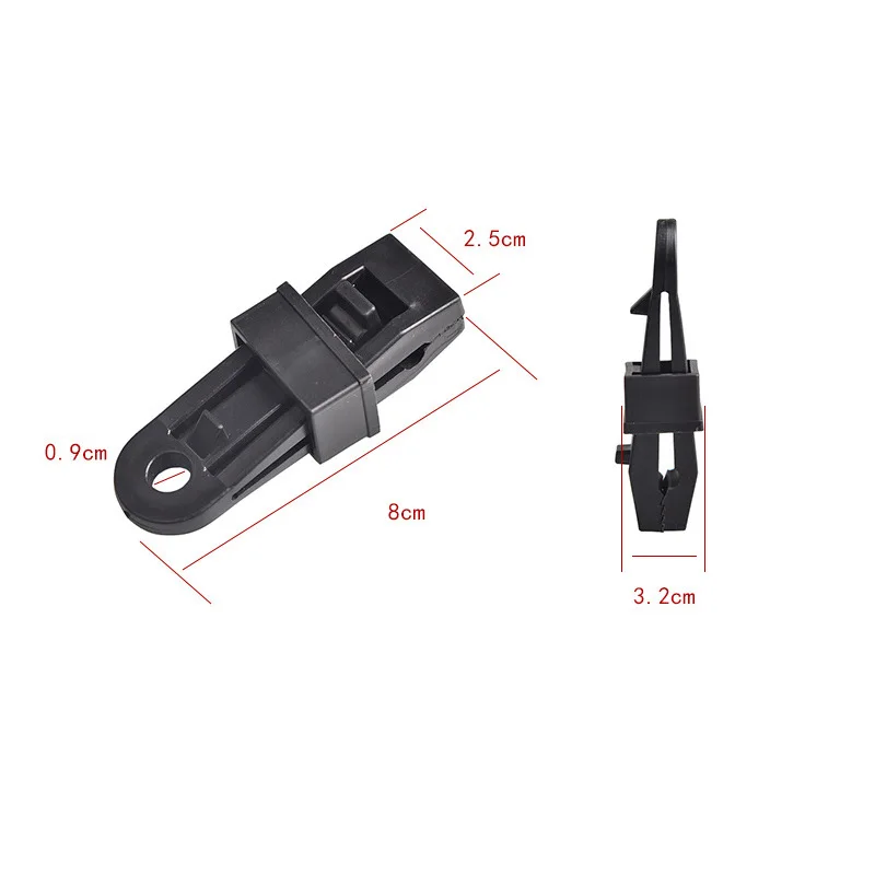 

Tent Tent Strap Buckle Windproof Tent Fixing Clip Plastic Elastic strap clip