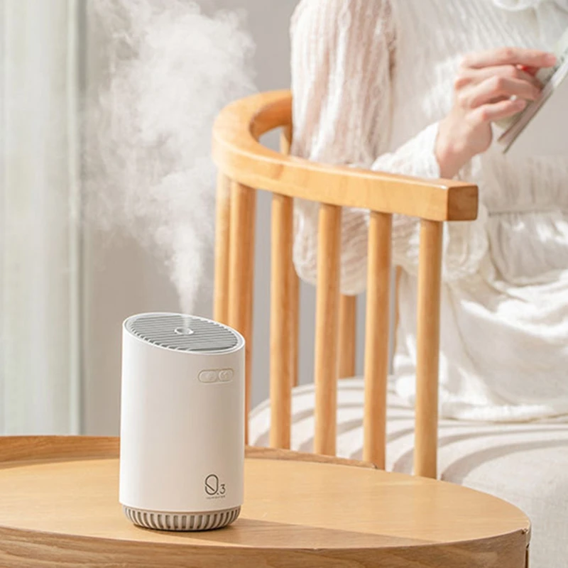 Mini Air Humidifier Rechargeable Diffuser USB Aroma Essential Oil Diffuser 320ML Battery Humidification Car Air Purifier Maker P